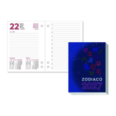 BLOCCO CALENDARIO DA TAVOLO 2027 ZODIACO FORMATO 8,5X11,6 CM