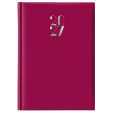 AGENDA 2027 MEDIA GIORNALIERA 15X21 CM A5 ROSSO