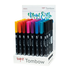 ESPOSITORE 48 PENNARELLI TOMBOW DUAL BRUSH  8 COLORI ASSORTITI