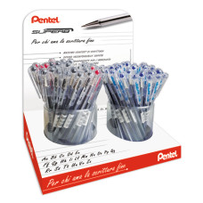 ESPOSITORE 96 PENNA A SFERA PENTEL SUPERB 0,7 MM