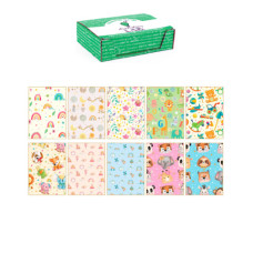 CARTA REGALO KARTOS LINEA BABY  70X100 CM - CONF. DA 100 FOGLI IN SOGGETTI ASSORTITI