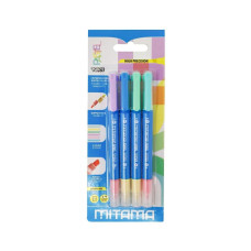 MITAMA PASTEL TWICE 4 EVIDENZIATORI DOPPIO COLORE