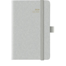 AGENDA GIORNALIERA MAIORI 9×14 CM CON ELASTICO GRIGIO