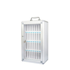 ARMADIETTO PORTACELLULARI IN ALLUMINIO 36 SLOT CON SERRATURA ARMADIETTO PORTACELLULARI IN ALLUMINIO 36 SLOT CON SERRATURA