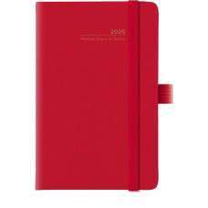 AGENDA 2026 PICCOLA SETTIMANALE COPACABANA CON ELASTICO 9 X 14 CM ROSSO AGENDA 2026 PICCOLA SETTIMANALE COPACABANA CON ELASTICO 9 X 14 CM ROSSO