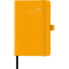 AGENDA 2026 PICCOLA SETTIMANALE COPACABANA CON ELASTICO 9 X 14 CM GIALLO AGENDA 2026 PICCOLA SETTIMANALE COPACABANA CON ELASTICO 9 X 14 CM GIALLO