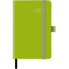 AGENDA GIORNALIERA 2026 COPACABANA 9×14 CM CON ELASTICO VERDE AGENDA GIORNALIERA 2026 COPACABANA 9×14 CM CON ELASTICO VERDE