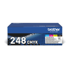 TONER BROTHER VALUE PACK TN248VAL NERO/CIANO/GIALLO/MAGENTA