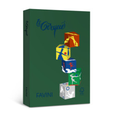 FAVINI LE CIRQUE CARTA A4 250 FF. 160GR. 304 VERDE BOSCO