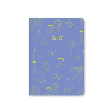 LETTS AGENDA ACCADEMICA A6 LITTLE JOYS 2026/27 GIORNALIERA AZZURRO INDACO