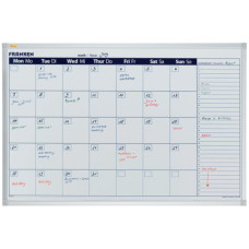 LAVAGNA PLANNER MENSILE MAGNETICO CANCELLABILE A SECCO VALUELINE 90X60 CM