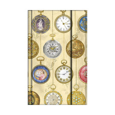 TACCUINO DA VINCI 9X14 CM CON DETTAGLI METAL E CHIUSURA MAGNETICA - 80 PAGINE - OROLOGI DA TASCA