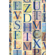 TACCUINO DA VINCI 14X21 CM CON DETTAGLI METAL E CHIUSURA MAGNETICA - 80 PAGINE A RIGHE - LETTERE